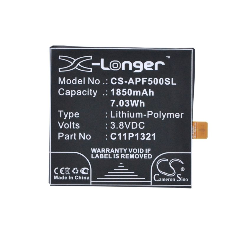 Li-Polymer Battery fits Asus, a68m, padfone e 3.8V, 1850mAh Mobile & SmartPhone Cameron Sino Technology Limited