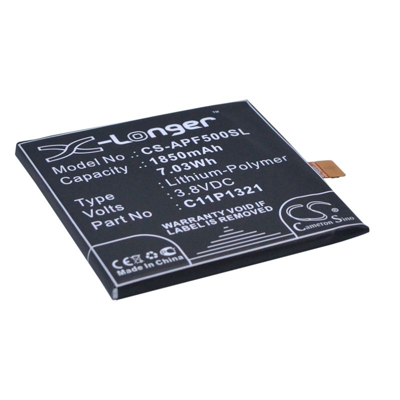 Li-Polymer Battery fits Asus, a68m, padfone e 3.8V, 1850mAh Mobile & SmartPhone Cameron Sino Technology Limited