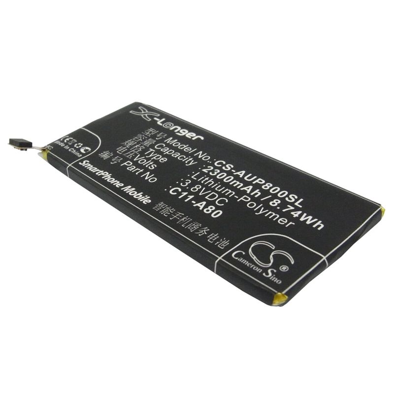 Li-Polymer Battery fits Asus, a80, a80c, a86 3.8V, 2300mAh Mobile & SmartPhone Cameron Sino Technology Limited