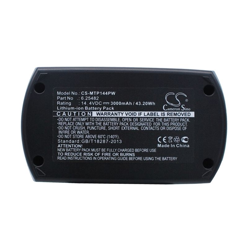 Li-ion Battery Fits Metabo, Bsz 14.4, Bsz 14.4 Impuls, Sbz 14.4 Impuls 14.4v, 3000mah Power Tools Cameron Sino Technology Limited
