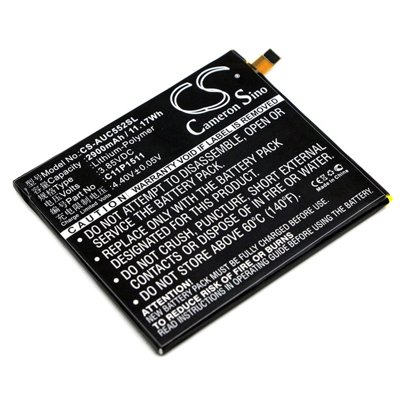 Li-polymer Battery Fits Asus, Zd552kl, Ze552kl, Zenfone 3 3.85v, 2900mah Mobile & SmartPhone Cameron Sino Technology Limited