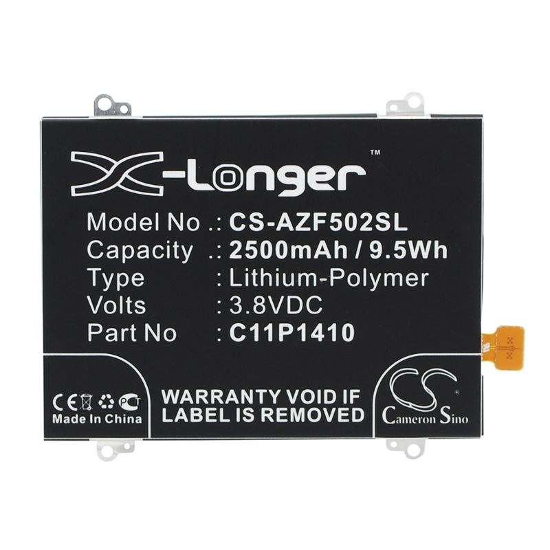 Li-Polymer Battery fits Asus, zenfone 5 a502cg, zenfone 5 lite 3.8V, 2500mAh Mobile & SmartPhone Cameron Sino Technology Limited