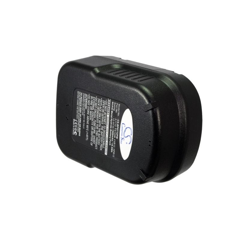 Ni-mh Battery Fits Black & Decker, Bd12psk, Bdbn1202, Bdg1200k 12.0v, 1500mah Power Tools Cameron Sino Technology Limited