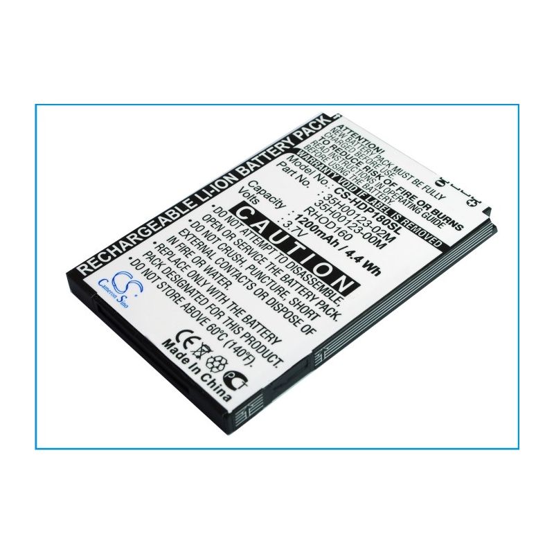 Li-Polymer Battery fits At&t, t7377, tilt 2, tilt pro 2 3.7V, 1200mAh Mobile & SmartPhone Cameron Sino Technology Limited