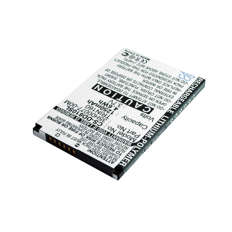 Li-Polymer Battery fits Audiovox, ppc6800, ppc-6800, vx6800 3.7V, 1250mAh Mobile & SmartPhone Cameron Sino Technology Limited
