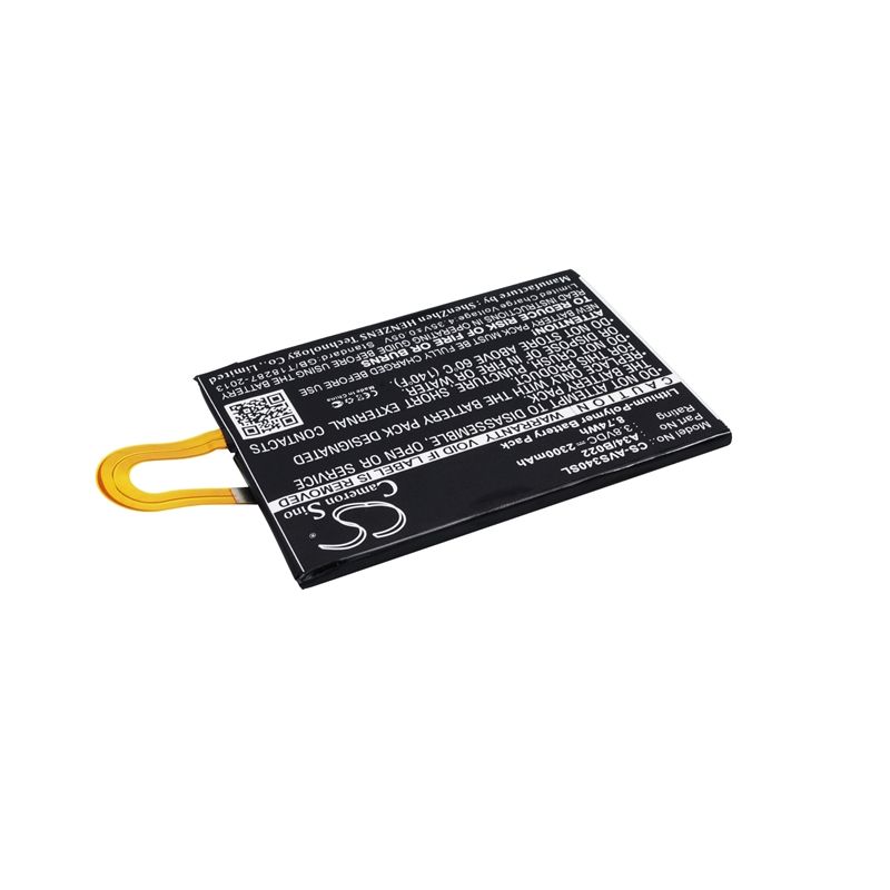 Li-Polymer Battery fits Avus, a34 3.8V, 2300mAh Mobile & SmartPhone Cameron Sino Technology Limited