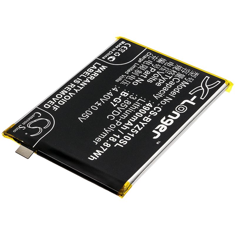 Li-Polymer Battery fits Bbk,1951, v1911a, v1919a 3.85V, 4900mAh Mobile & SmartPhone Cameron Sino Technology Limited