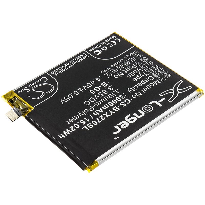 Li-Polymer Battery fits Bbk, v1829, v1829a, vivo x27 3.85V, 3900mAh Mobile & SmartPhone Cameron Sino Technology Limited