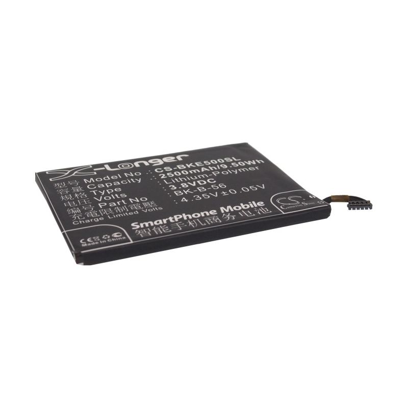 Li-Polymer Battery fits Bbk, vivo e5 3.8V, 2500mAh Communications Cameron Sino Technology Limited (Suspended)