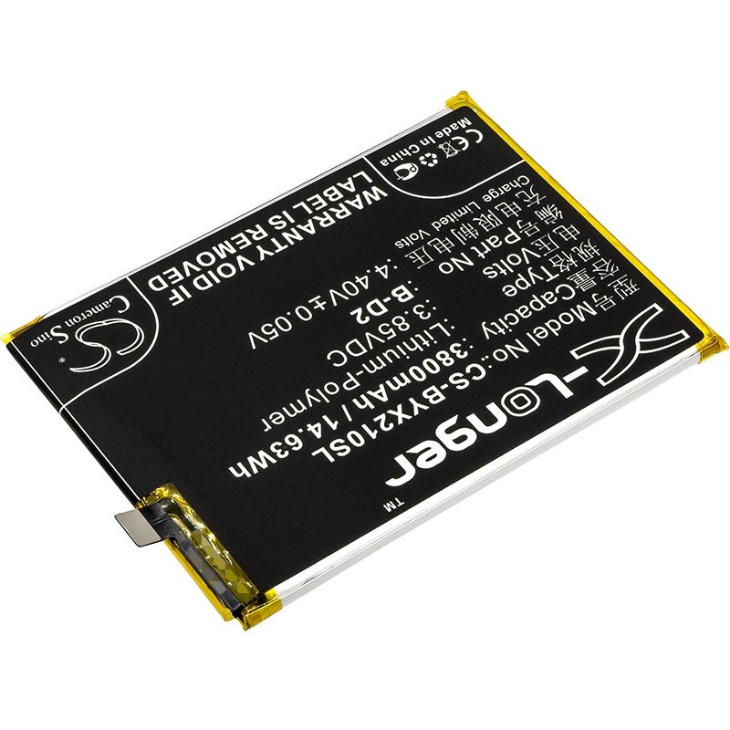 Li-Polymer Battery fits Bbk, vivo x20 plus, vivo x20 plus a, vivo x20 plus a dual sim 3.85V, 3800mAh Mobile & SmartPhone Cameron Sino Technology Limited