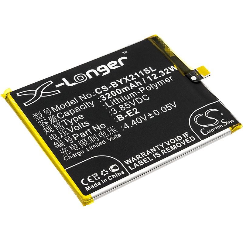 Li-Polymer Battery fits Bbk, vivo x21i, vivo x21i dual sim, vivo x21ia 3.85V, 3200mAh Mobile & SmartPhone Cameron Sino Technology Limited