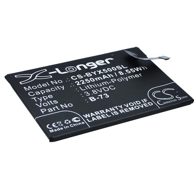 Li-Polymer Battery fits Bbk, vivo x5, vivo x5 4g, vivo x5l 3.8V, 2250mAh Mobile & SmartPhone Cameron Sino Technology Limited