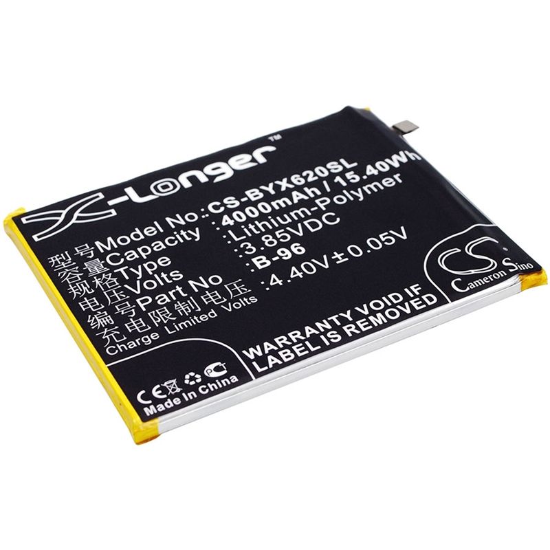 Li-Polymer Battery fits Bbk, vivo x6 plus a, vivo x6 plus a dual sim td-lte 3.85V, 4000mAh Mobile & SmartPhone Cameron Sino Technology Limited