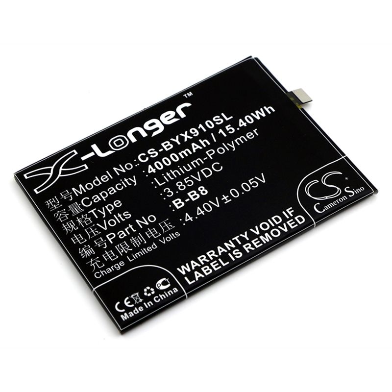 Li-Polymer Battery fits Bbk, vivo x9 plus, vivo x9 plus dual sim, vivo 3.85V, 4000mAh Mobile & SmartPhone Cameron Sino Technology Limited