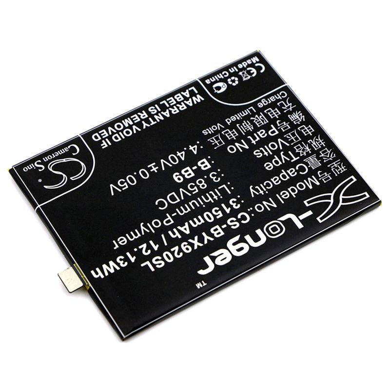 Li-Polymer Battery fits Bbk, vivo x9i, vivo, x9i 3.85V, 3150mAh Mobile & SmartPhone Cameron Sino Technology Limited
