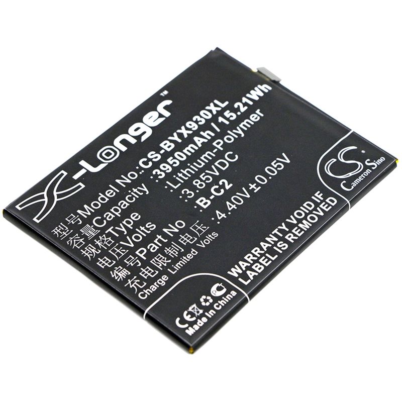 Li-Polymer Battery fits Bbk, vivo x9s plus, vivo, x9s plus 3.85V, 3950mAh Mobile & SmartPhone Cameron Sino Technology Limited