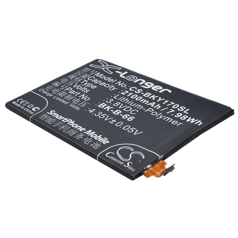 Li-Polymer Battery fits Bbk, vivo y17, vivo y17t, vivo y17w 3.8V, 2100mAh Mobile & SmartPhone Cameron Sino Technology Limited