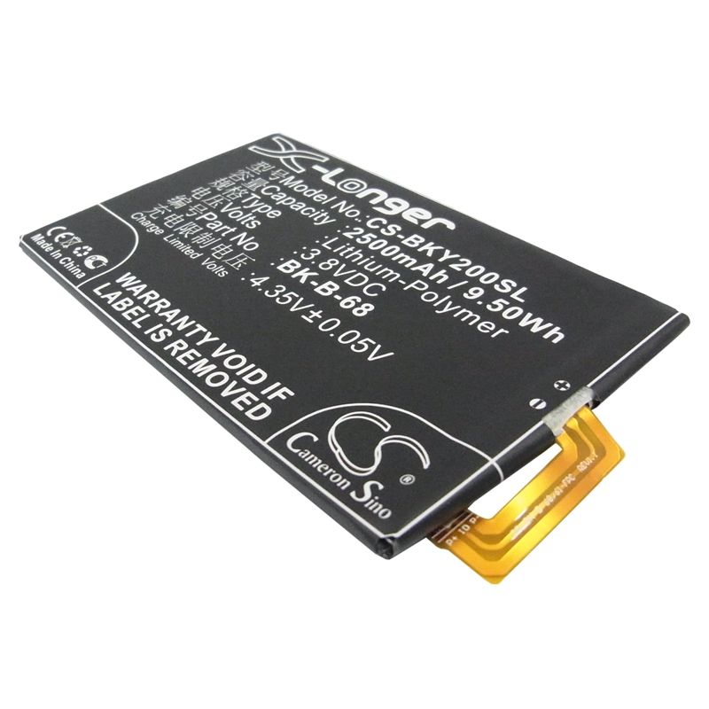 Li-Polymer Battery fits Bbk, vivo y20, vivo y20t, vivo y20w 3.8V, 2500mAh Mobile & SmartPhone Cameron Sino Technology Limited