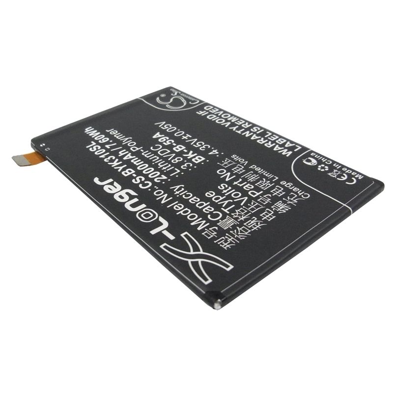 Li-Polymer Battery fits Bbk, xplay x3s, xplay x3sw, xplay x3t 3.8V, 2000mAh Mobile & SmartPhone Cameron Sino Technology Limited