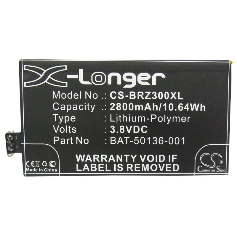 Li-polymer Battery Fits Blackberry, A10, Aristo, Aristo Eu 3.8v, 2800mah Mobile & SmartPhone Cameron Sino Technology Limited