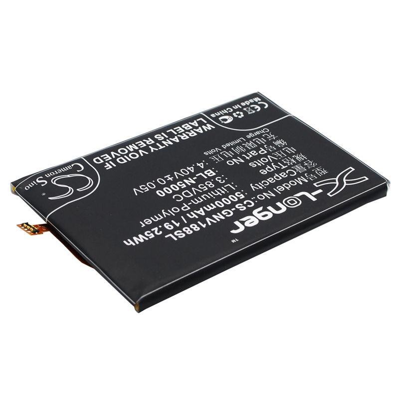 Li-polymer Battery Fits Blu, D810, D810u, S0090uu 3.85v, 5000mah Mobile & SmartPhone Cameron Sino Technology Limited