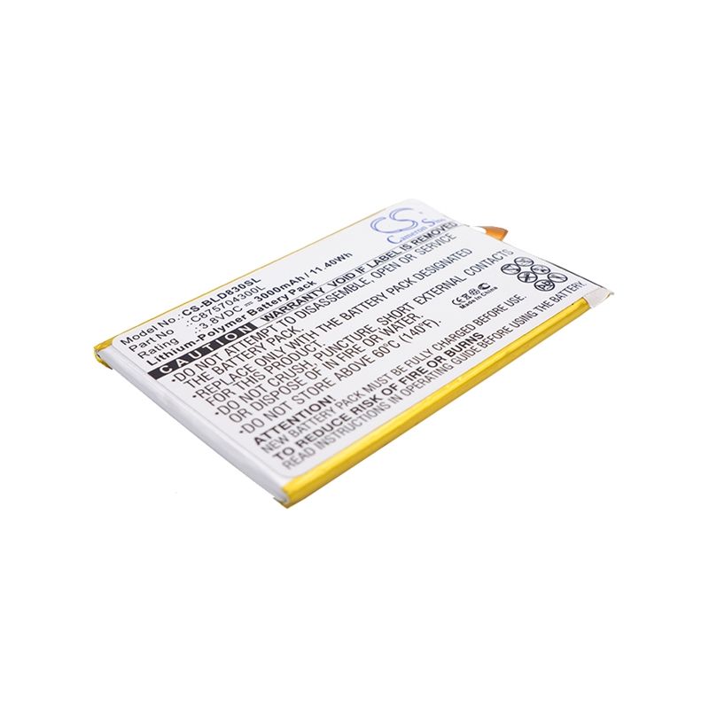 Li-Polymer Battery fits Blu, d830, d830u, studio c 3.8V, 3000mAh Mobile & SmartPhone Cameron Sino Technology Limited