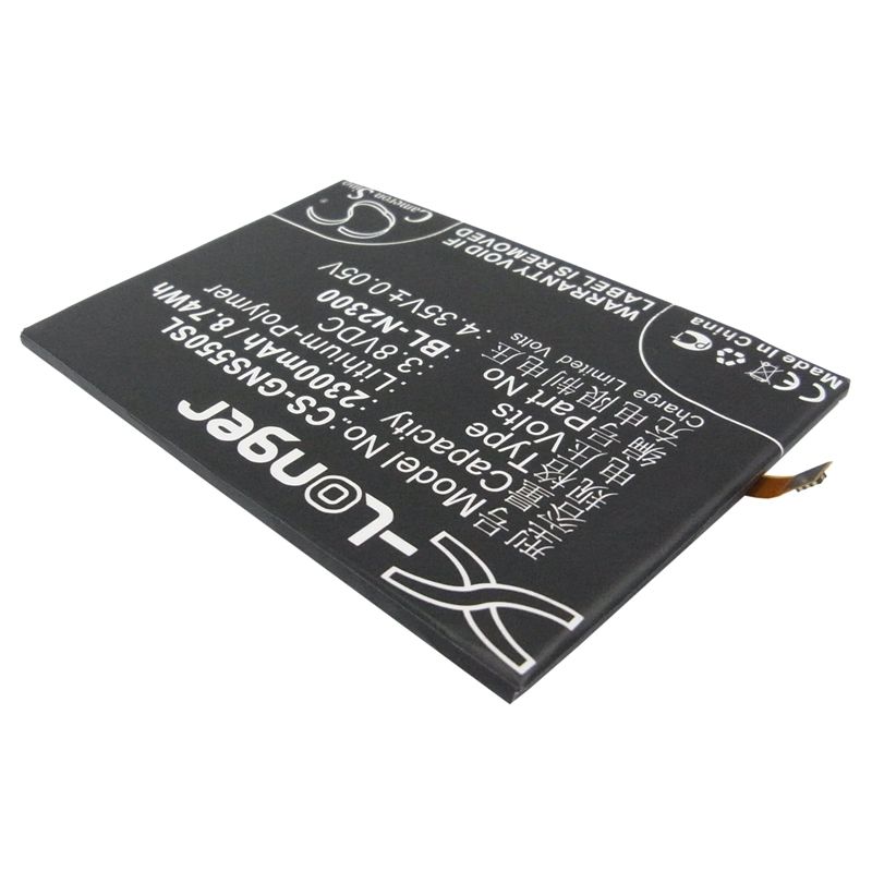 Li-Polymer Battery fits Blu, d970l, vivo 4 iv, gionee 3.8V, 2300mAh Mobile & SmartPhone Cameron Sino Technology Limited