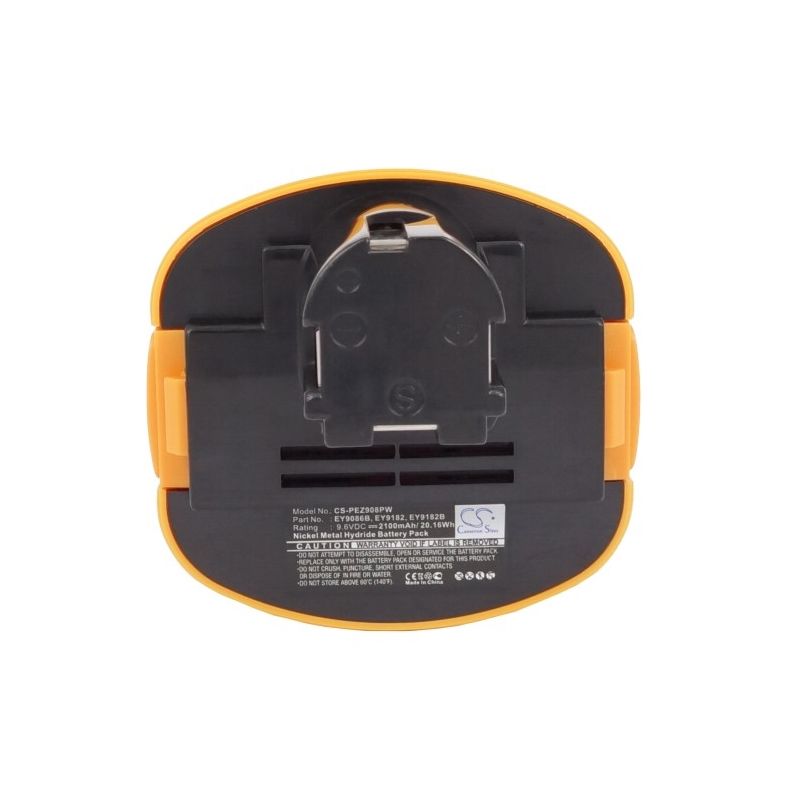 Ni-MH Battery fits National, Ez6181, Ez6481, Ez6482 9.6V, 2100mAh Power Tools Cameron Sino Technology Limited
