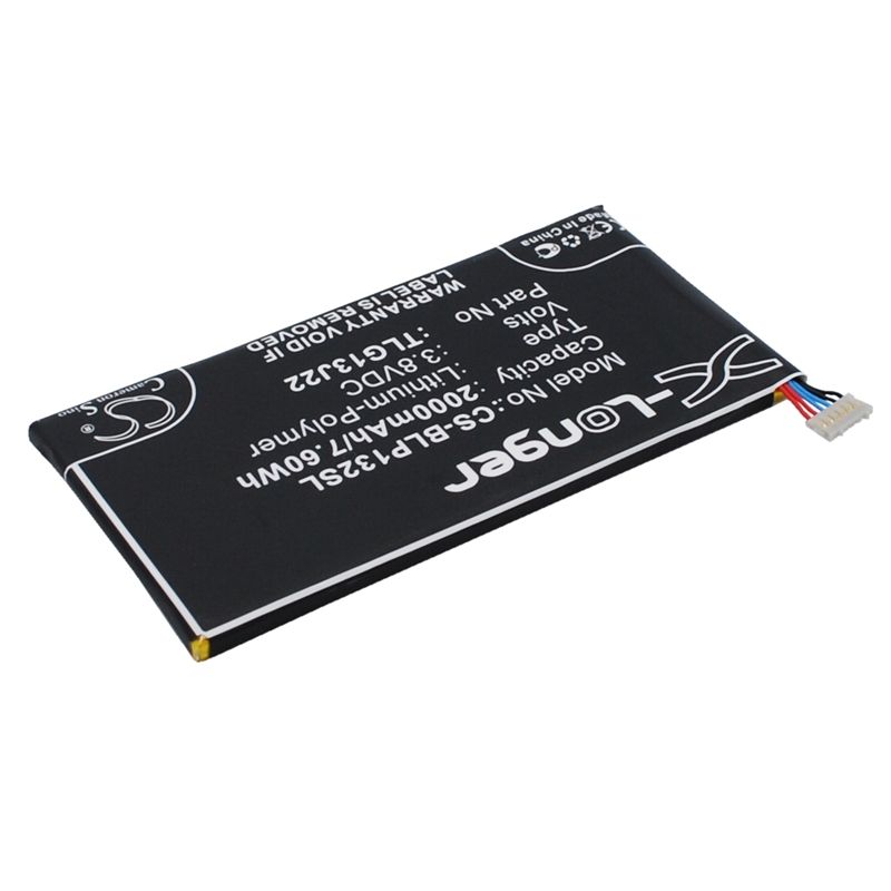 Li-Polymer Battery fits Blu, l132l, life one x, wiko 3.8V, 2000mAh Mobile & SmartPhone Cameron Sino Technology Limited
