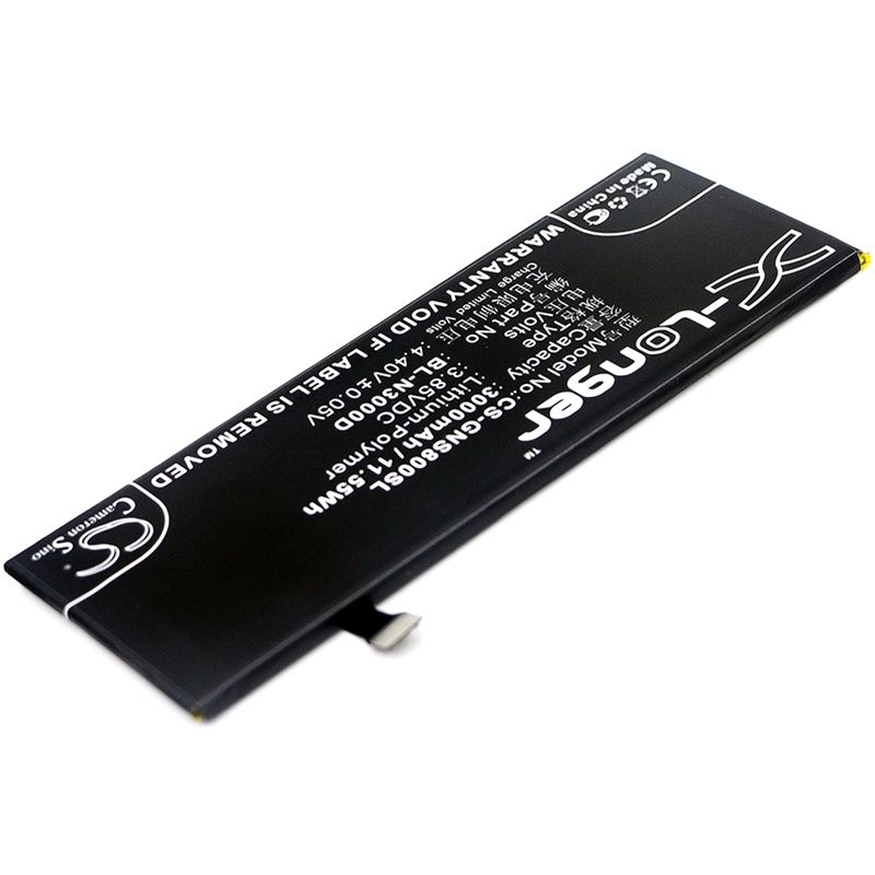 Li-Polymer Battery fits Blu, p0030uu, pure xr, gionee 3.85V, 3000mAh Mobile & SmartPhone Cameron Sino Technology Limited