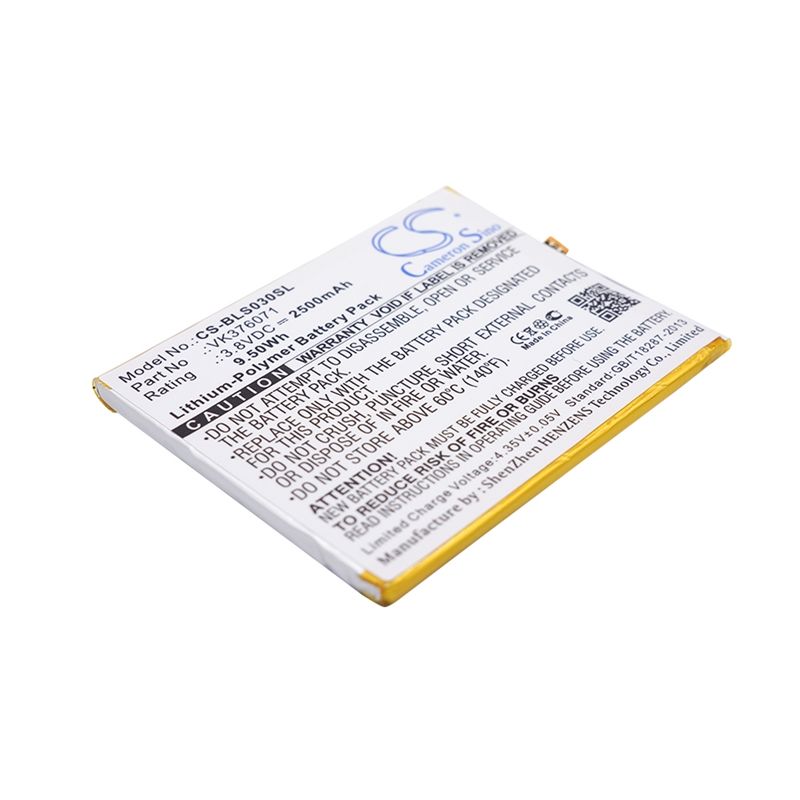 Li-polymer Battery Fits Blu, S0030uu, Studio G Lte 3.8v, 2500mah Communications Cameron Sino Technology Limited (Suspended)