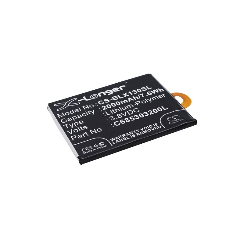 Li-polymer Battery Fits Blu, Win Jr Lte, X130, X130q 3.8v, 2000mah Mobile & SmartPhone Cameron Sino Technology Limited