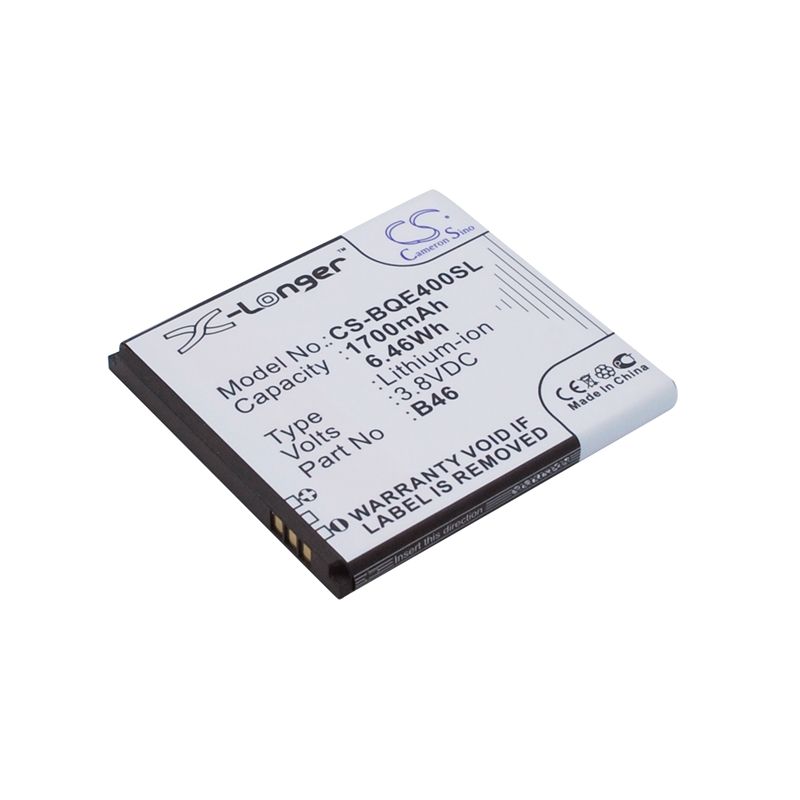 Li-Polymer Battery fits Bq,1700, aquaris e4 3.8V, 1700mAh Mobile & SmartPhone Cameron Sino Technology Limited
