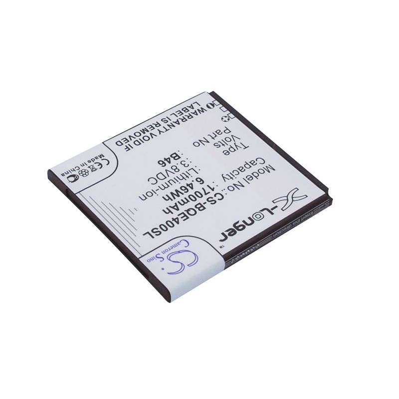 Li-Polymer Battery fits Bq,1700, aquaris e4 3.8V, 1700mAh Mobile & SmartPhone Cameron Sino Technology Limited