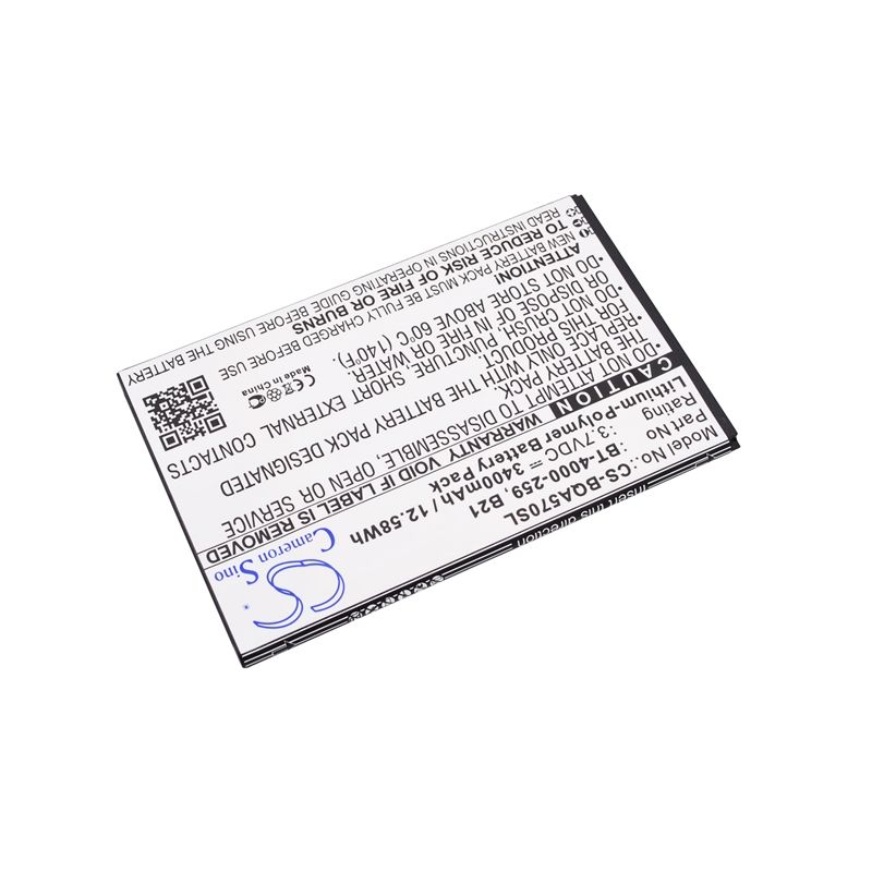 Li-Polymer Battery fits Bq, aquaris 5.7 3.7V, 3400mAh Communications Cameron Sino Technology Limited (Suspended)