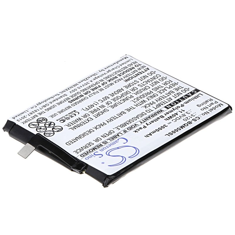 Li-Polymer Battery fits Bq, aquaris m5 3.8V, 3000mAh Mobile & SmartPhone Cameron Sino Technology Limited