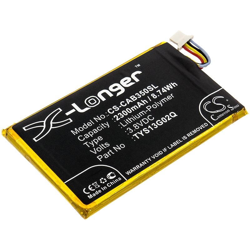 Li-Polymer Battery fits Cat, b35, caterpillar, b35 3.8V, 2300mAh Mobile & SmartPhone Cameron Sino Technology Limited