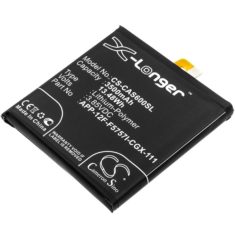 Li-polymer Battery Fits Cat, S60, Caterpillar, S60 3.85v, 3500mah Mobile & SmartPhone Cameron Sino Technology Limited