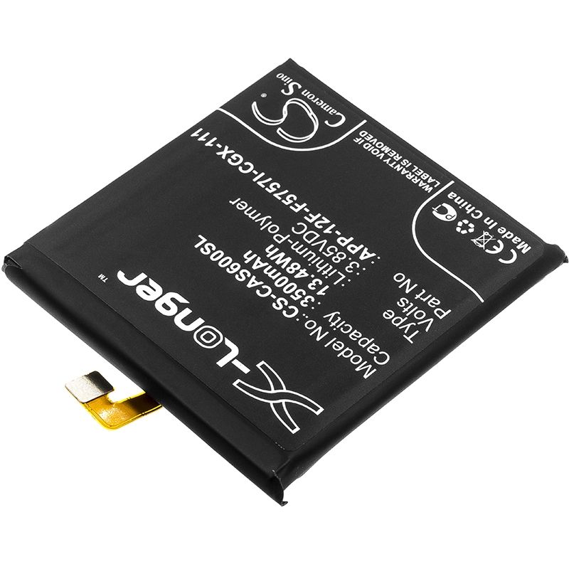 Li-polymer Battery Fits Cat, S60, Caterpillar, S60 3.85v, 3500mah Mobile & SmartPhone Cameron Sino Technology Limited