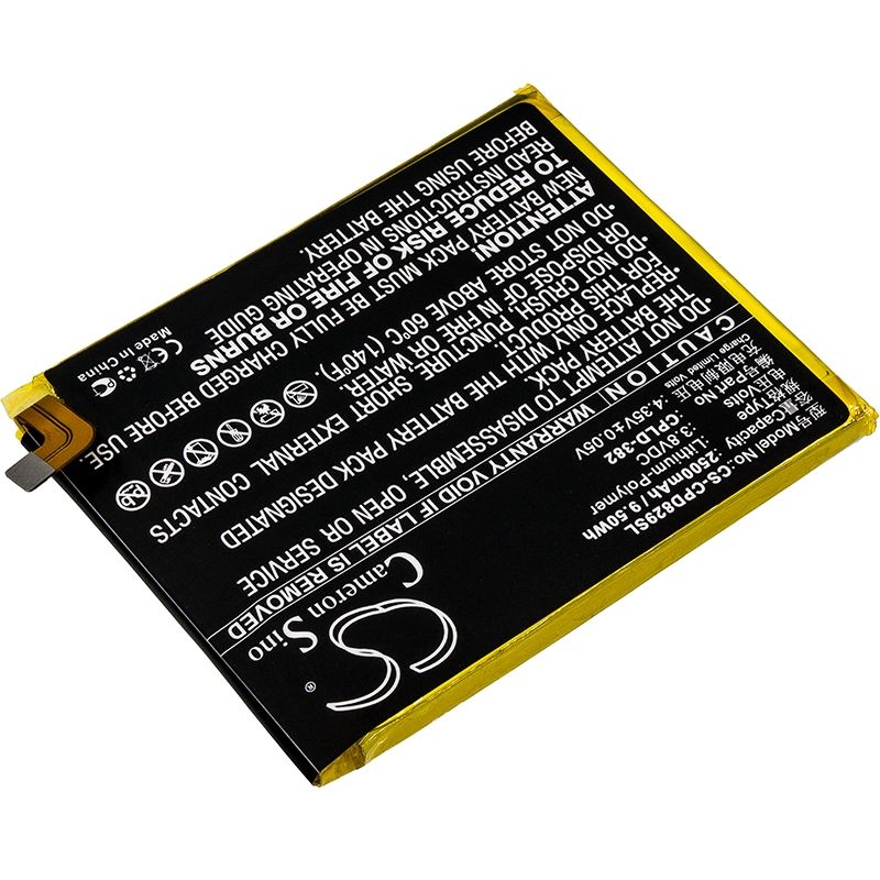 Li-Polymer Battery fits Coolpad,8298, 8298-a01, 8298-l00 3.8V, 2500mAh Mobile & SmartPhone Cameron Sino Technology Limited