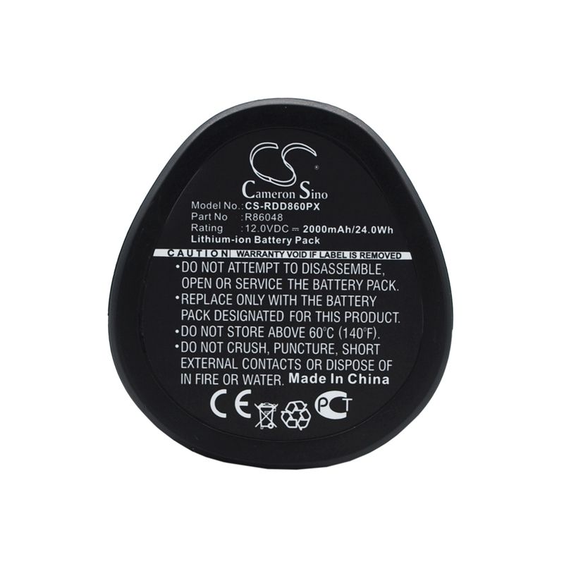 2000Mah, Li-ion 12V, Battery Fits Ridgid Jobmax & Aeg, Bll12c Power Tools Cameron Sino Technology Limited