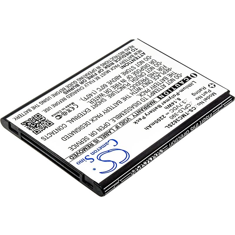 Li-polymer Battery Fits Coolpad, Catalyst 3622a, T-mobile, Catalyst 3622a 3.7v, 2200mah Mobile & SmartPhone Cameron Sino Technology Limited