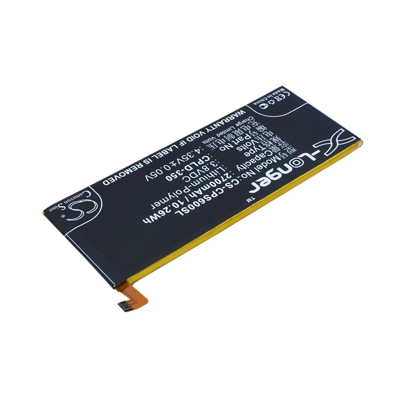 Li-Polymer Battery fits Coolpad, ivvi s6, ivvi s6-nt 3.8V, 2700mAh Mobile & SmartPhone Cameron Sino Technology Limited