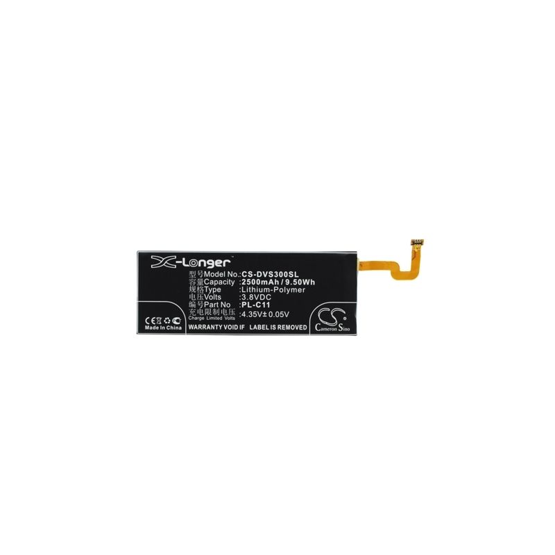 Li-Polymer Battery fits Doov, isuper s3 3.8V, 2500mAh Mobile & SmartPhone Cameron Sino Technology Limited