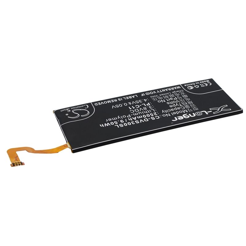 Li-Polymer Battery fits Doov, isuper s3 3.8V, 2500mAh Mobile & SmartPhone Cameron Sino Technology Limited