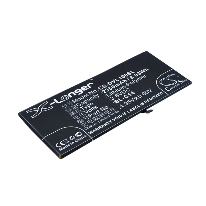 Li-Polymer Battery fits Doov, l1 3.8V, 2350mAh Mobile & SmartPhone Cameron Sino Technology Limited