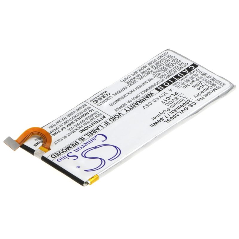 Li-polymer Battery Fits Doov, L3, L3c 3.8v, 2000mah Mobile & SmartPhone Cameron Sino Technology Limited
