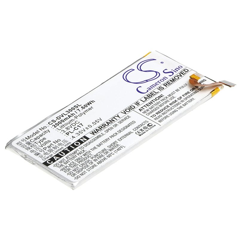 Li-polymer Battery Fits Doov, L3, L3c 3.8v, 2000mah Mobile & SmartPhone Cameron Sino Technology Limited
