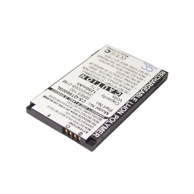 Li-Polymer Battery fits Dopod,595, htc, breeze 3.7V, 1250mAh Mobile & SmartPhone Cameron Sino Technology Limited
