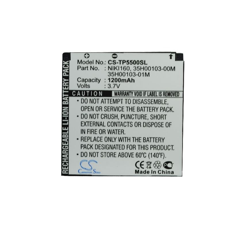Li-Polymer Battery fits Dopod, s600, htc, neon 300 3.7V, 1200mAh Mobile & SmartPhone Cameron Sino Technology Limited